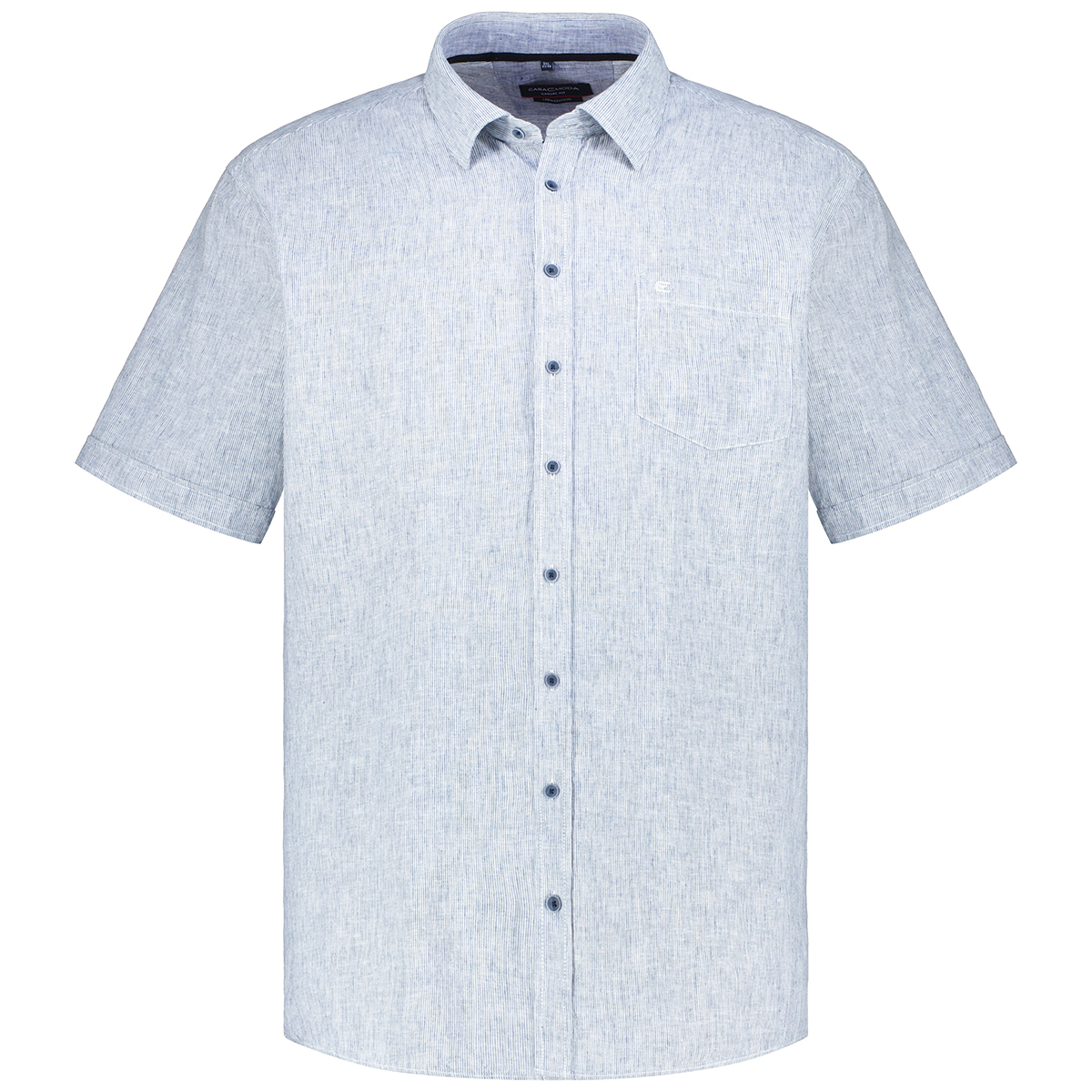 Freizeithemd aus Leinenmischung, Short Style Freizeithemd aus Leinenmischung, Short Style