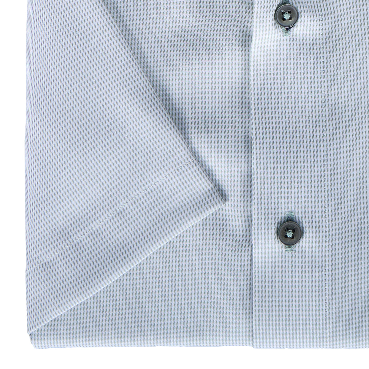 CASA MODA Bügelfreies Businesshemd, kurzarm grün