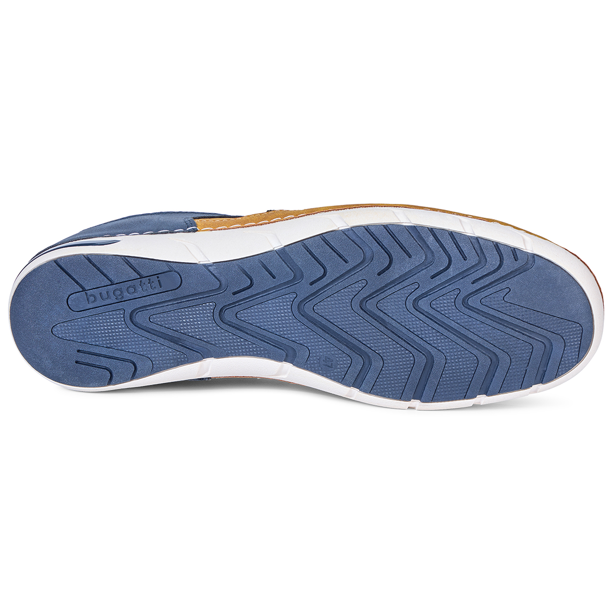 bugatti Sneaker mit elastischen Schnürsenkeln gelb