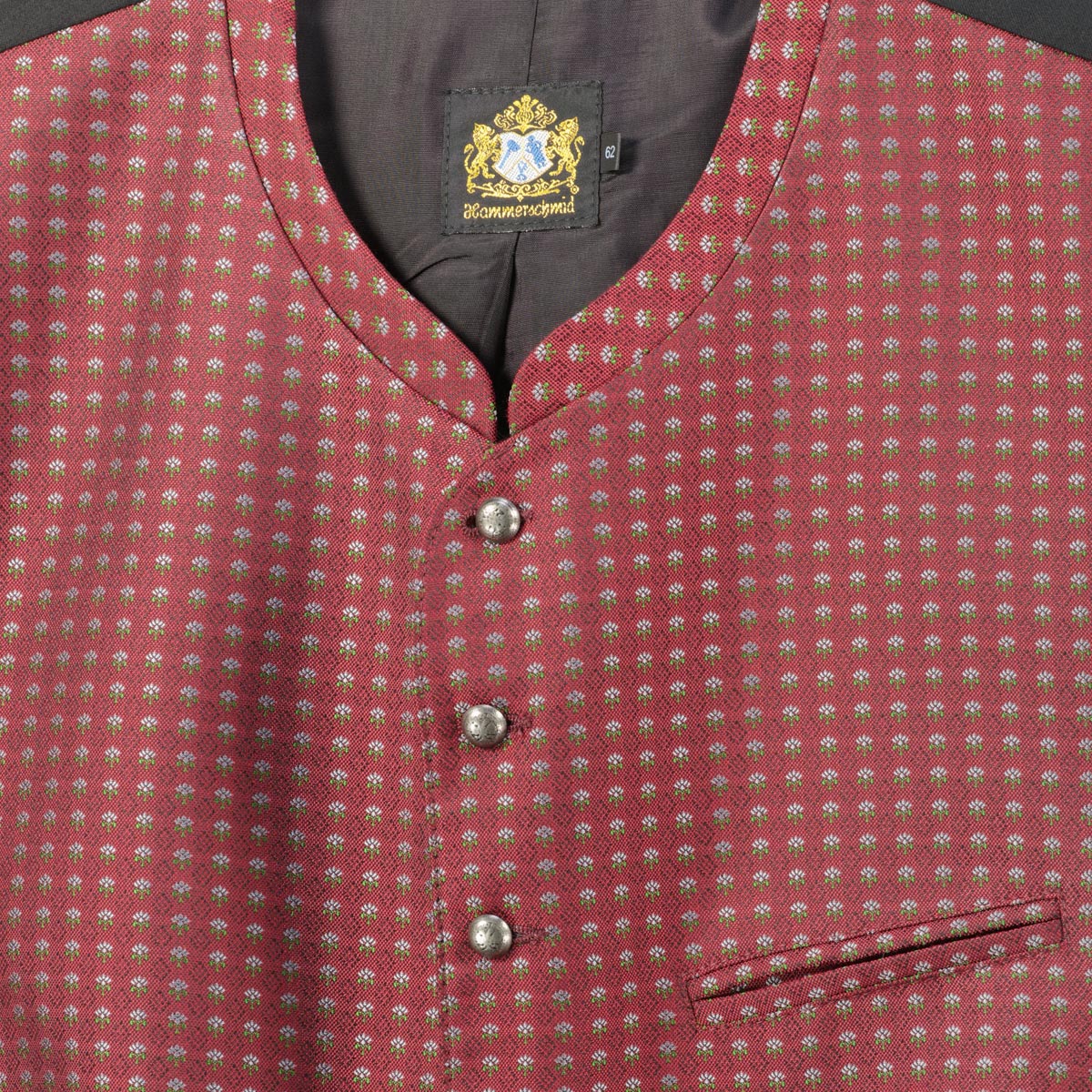 Hammerschmid Trachtenweste rot