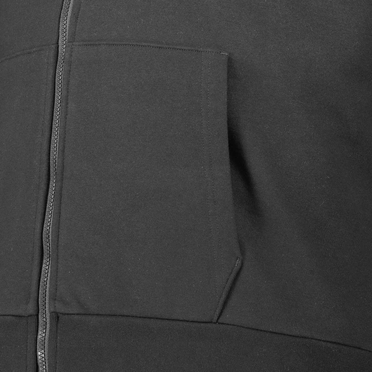 LACOSTE Kapuzenjacke mit Biobaumwolle schwarz