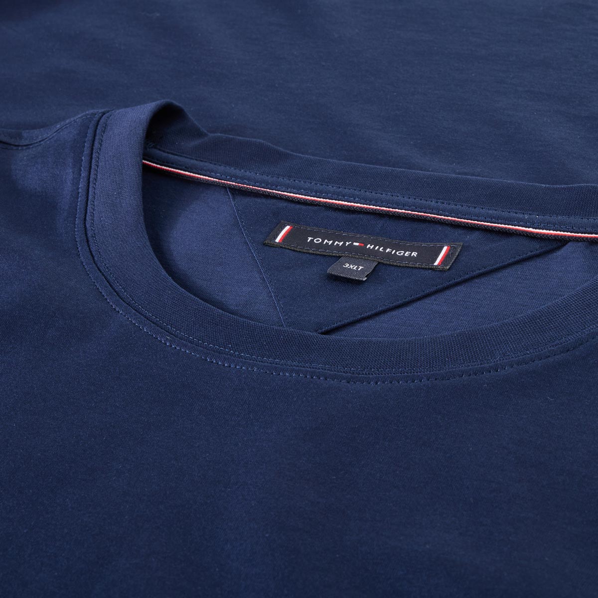 Tommy Hilfiger T-Shirt aus merzerisierter Baumwolle dunkelblau