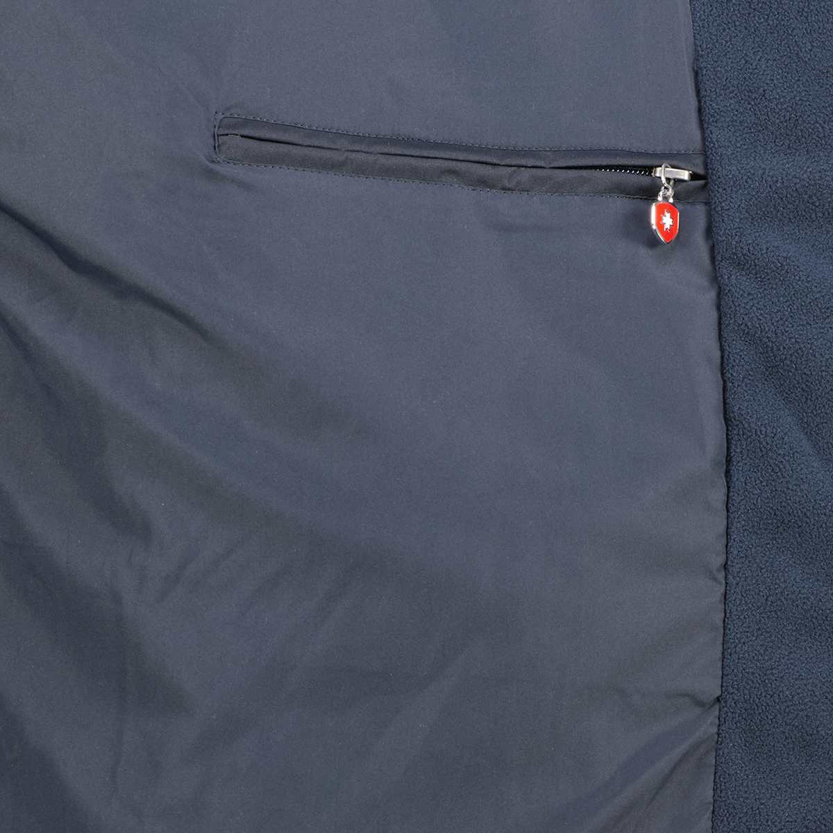 Wellensteyn Fleecejacke "Jet Jacket"  im Materialmix dunkelblau
