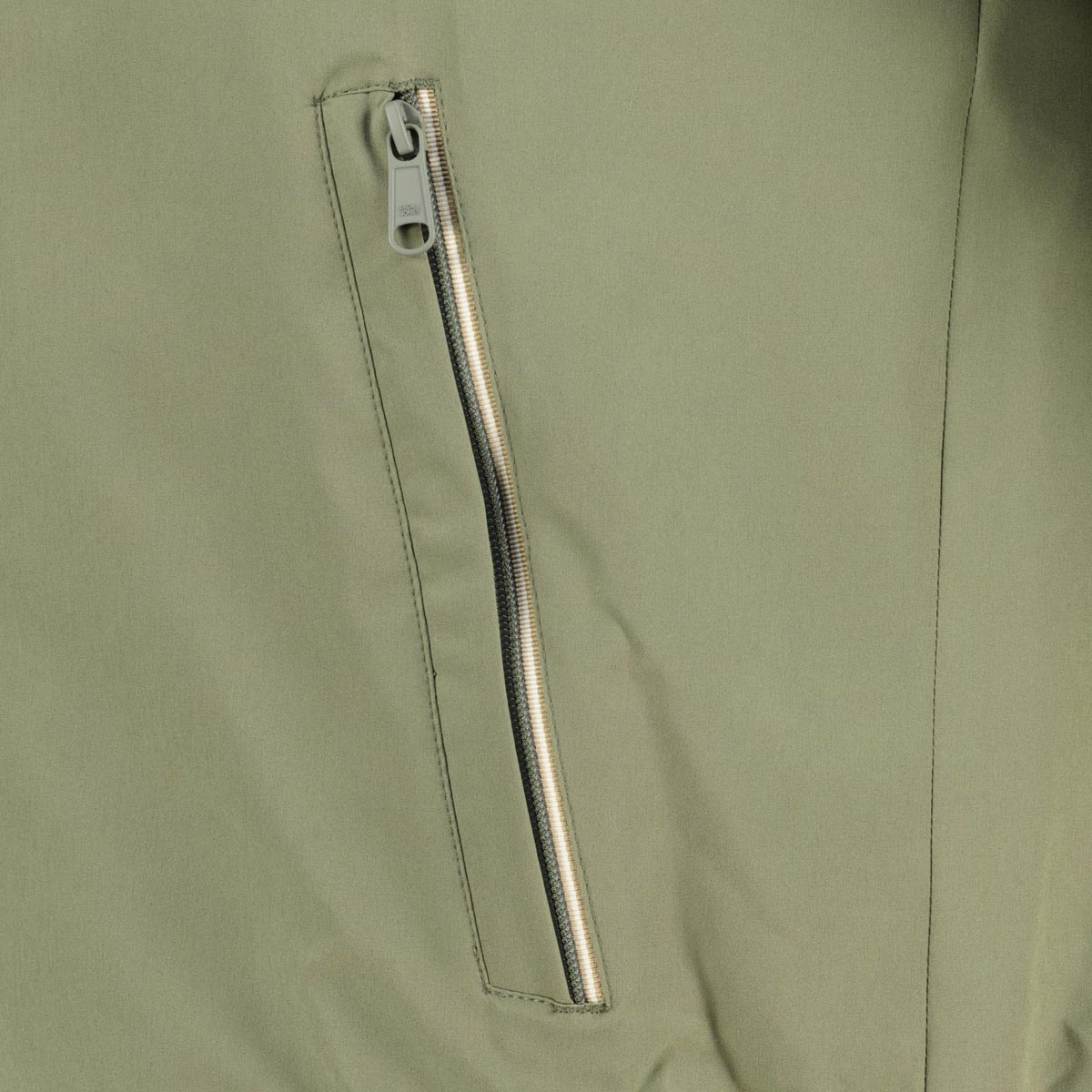 Jack&Jones Blousonjacke mit Stretch, wasserabweisend grün