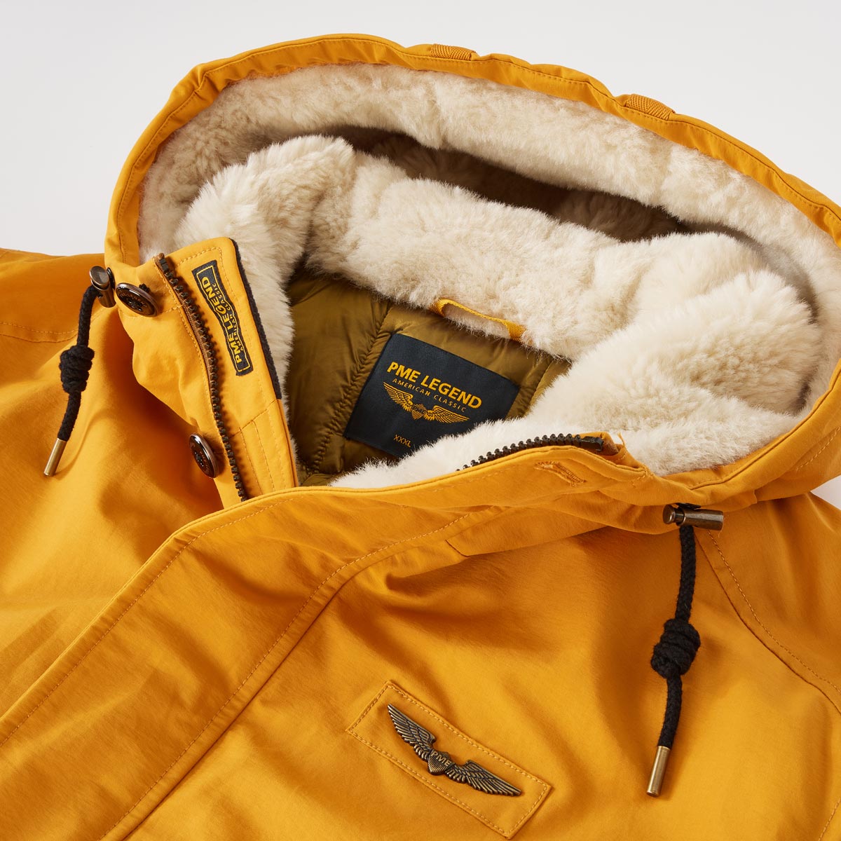 PME LEGEND Winterjacke, wasserabweisend gelb