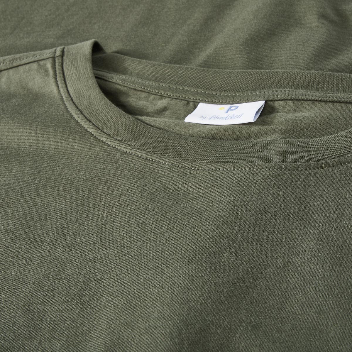 Pfundskerl T-Shirt mit Rückenprint oliv