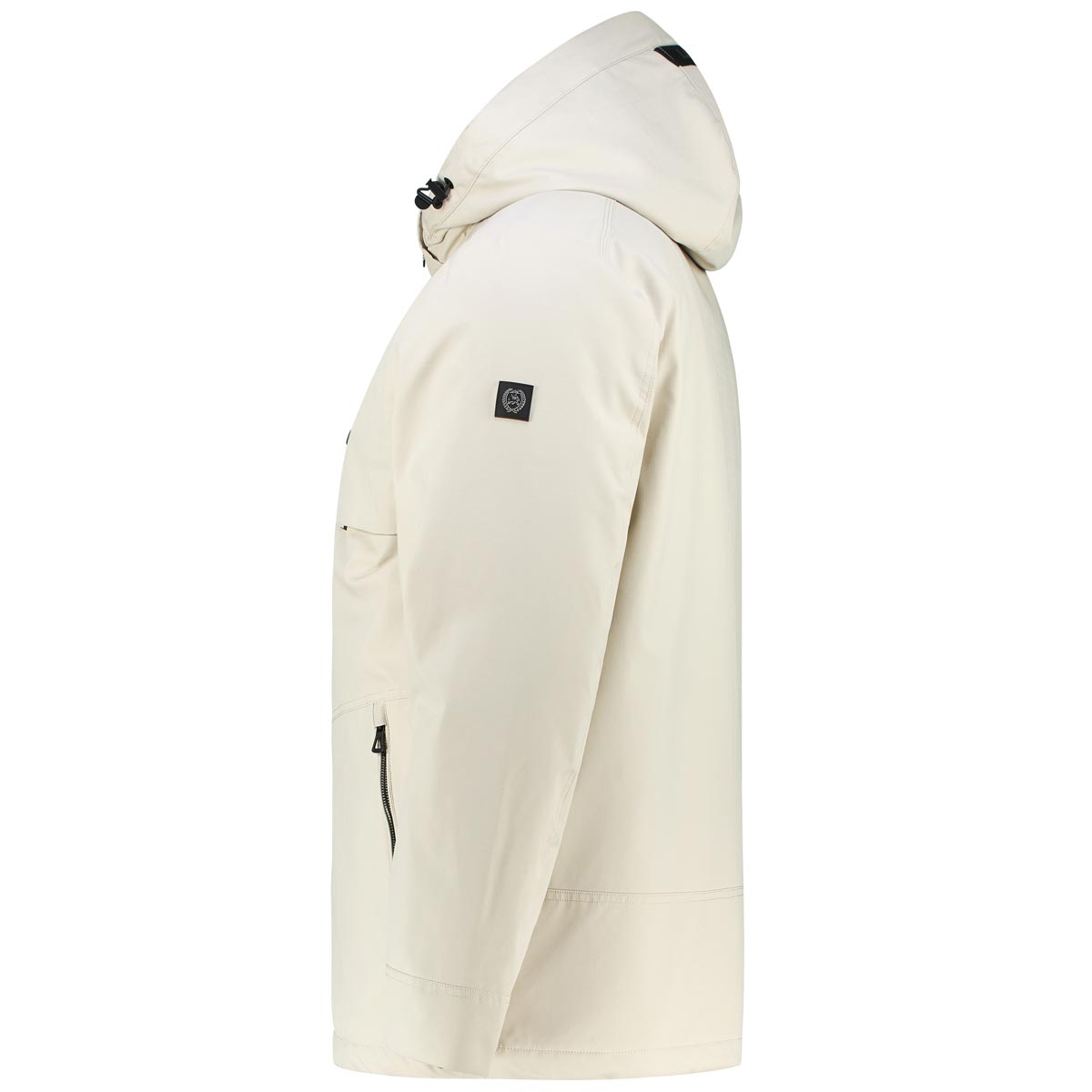 Lerros Blouson aus Funktionsmaterial, wind- und wasserabweisend cremeweiß