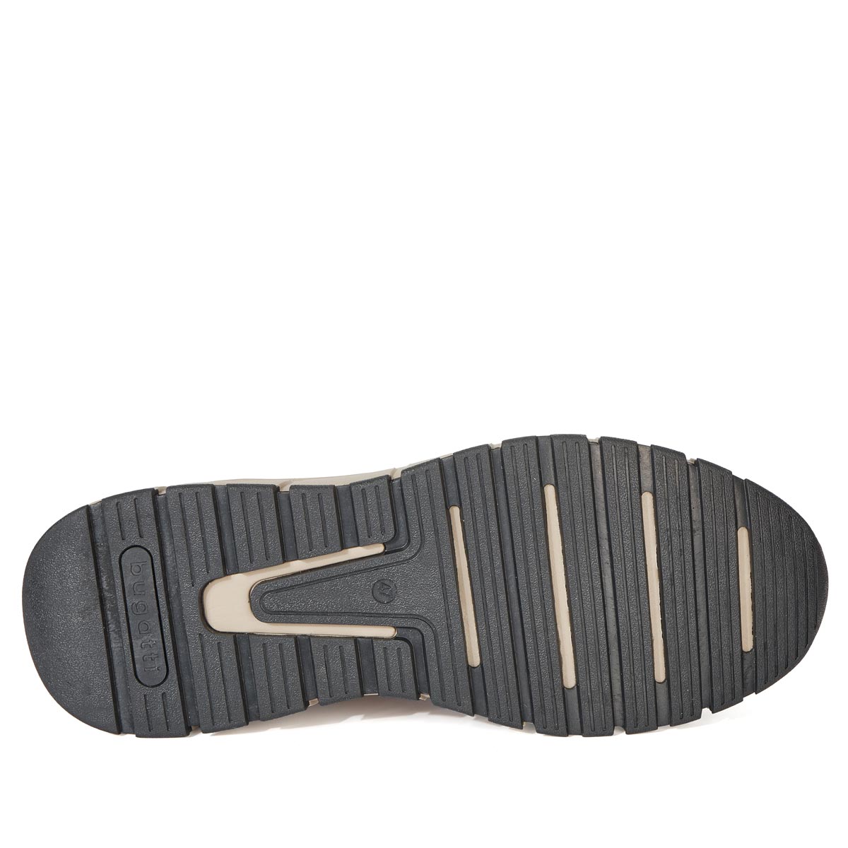 bugatti Halbschuh mit Reißverschluss cognac
