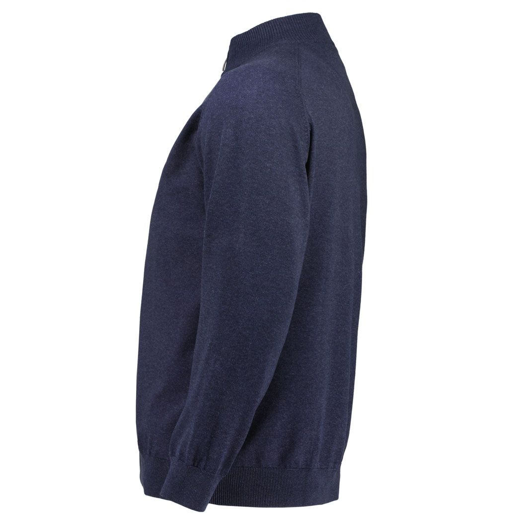 CASA MODA Strickjacke aus Pima-Baumwolle Farbe dunkelblau Größe: 5XL günstig online kaufen