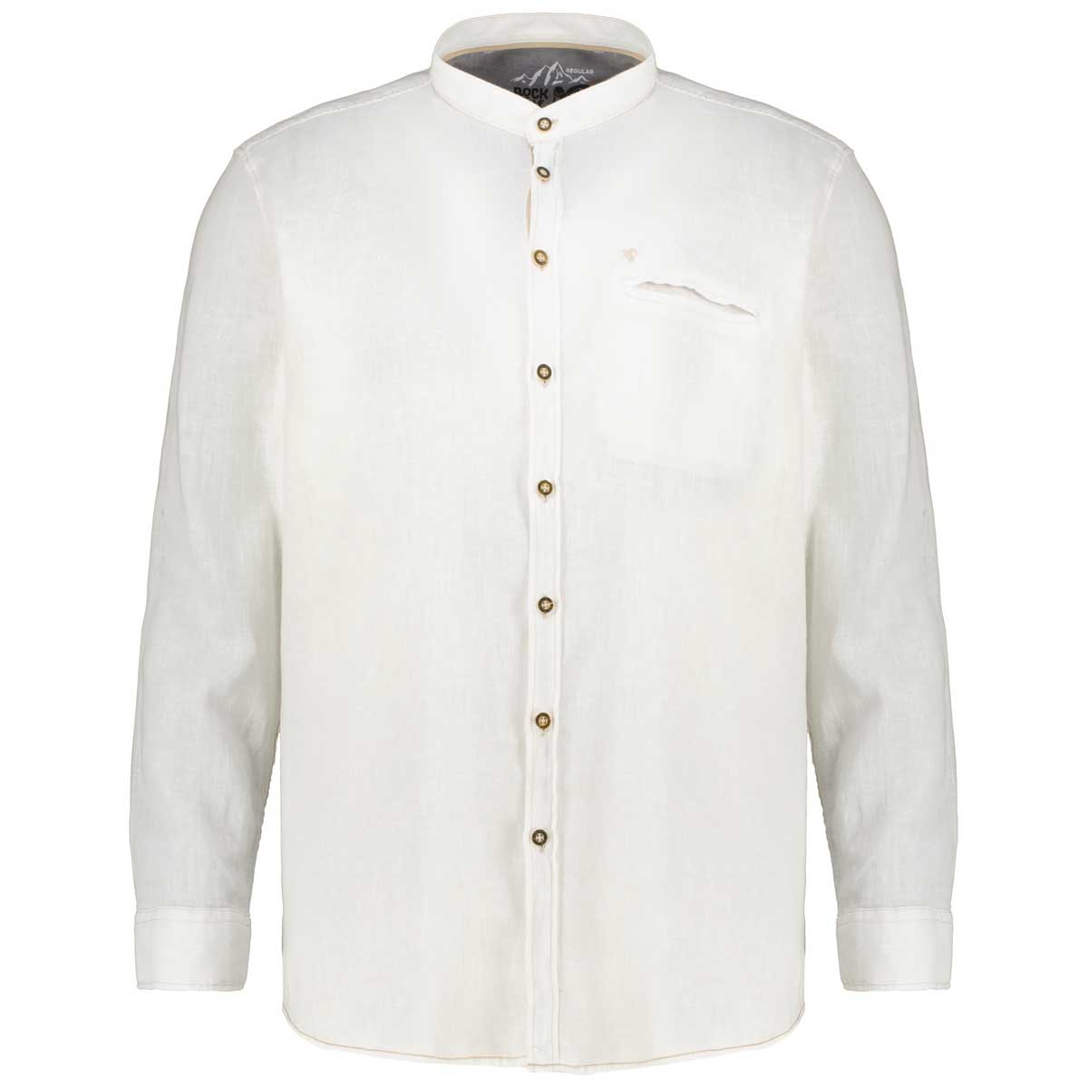 Trachtenhemd aus Leinenmischung Trachtenhemd aus Leinenmischung