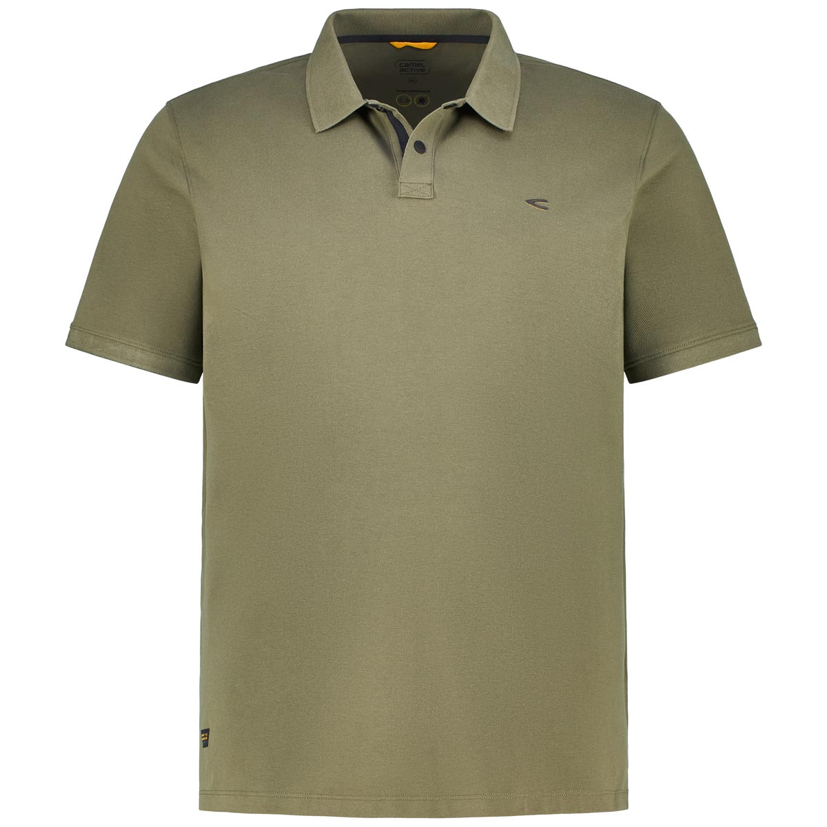 camel active Poloshirt mit Elasthan Farbe oliv Größe: 3XL günstig online kaufen