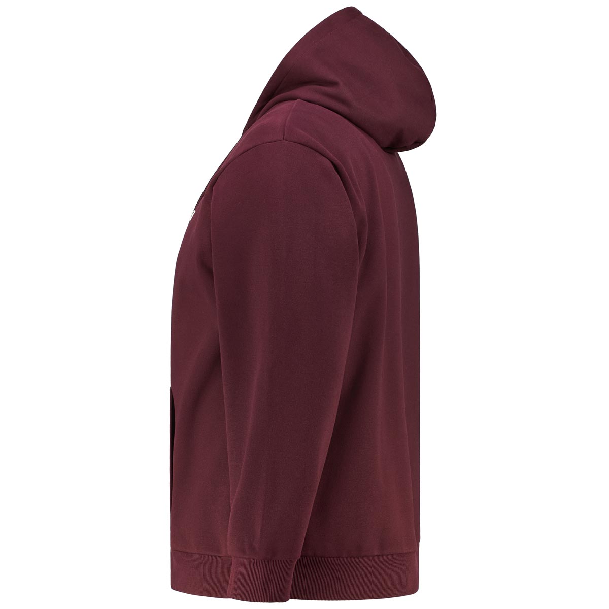 LACOSTE Sweatjacke aus Baumwolle dunkelrot