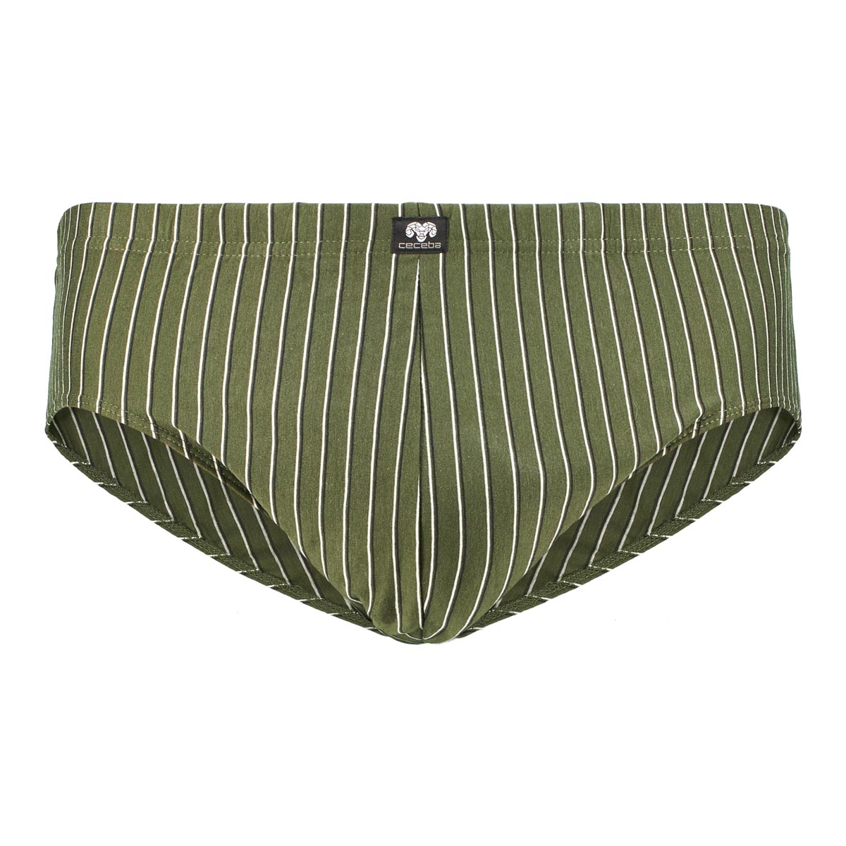 Ceceba Slip aus elastischem Baumwolljersey, 3er-Pack grün