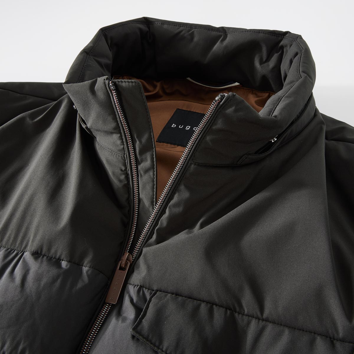 bugatti Steppjacke mit Stretch, wasserabweisend schwarz