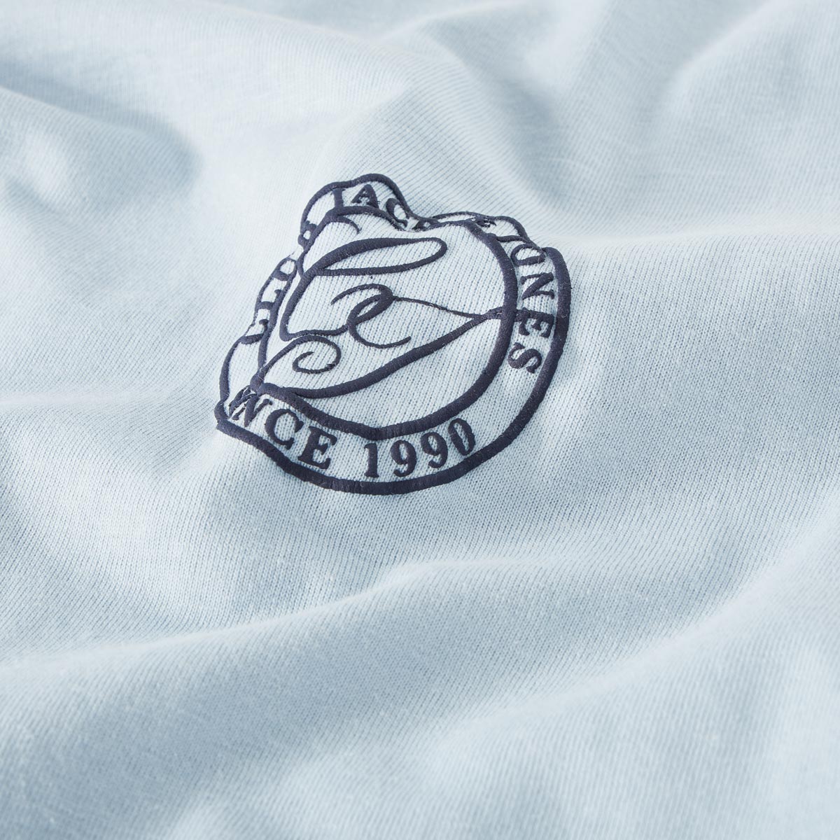 Jack&Jones T-Shirt aus Biobaumwolle hellblau