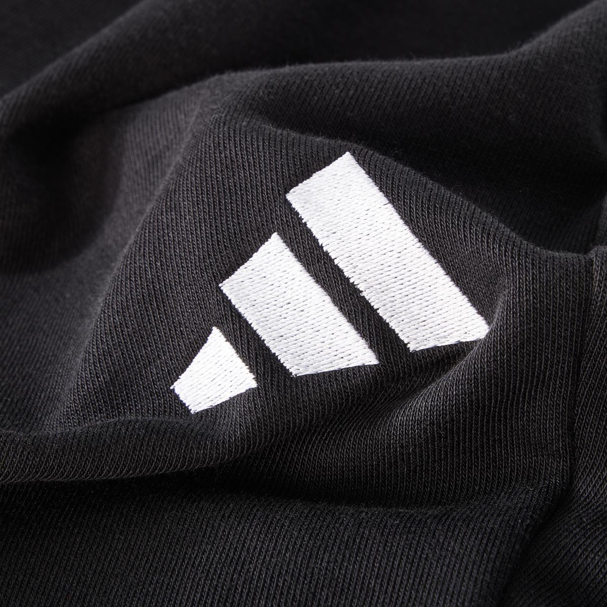 adidas Jogginghose aus Baumwollmischung schwarz