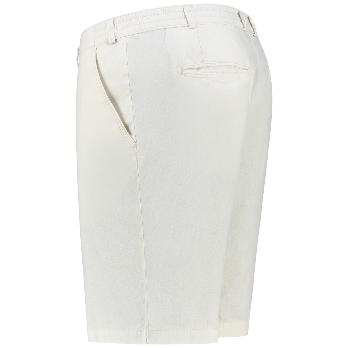 Redpoint Chino-Shorts mit Leinen "Whitby", Regular Fit kitt