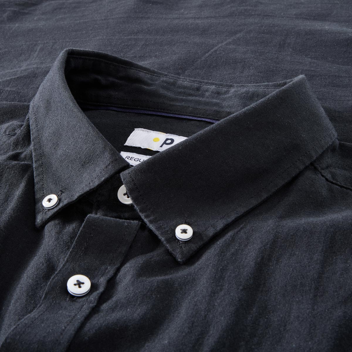 Pfundskerl Freizeithemd mit Leinen schwarz Pfundskerl Freizeithemd mit Leinen schwarz