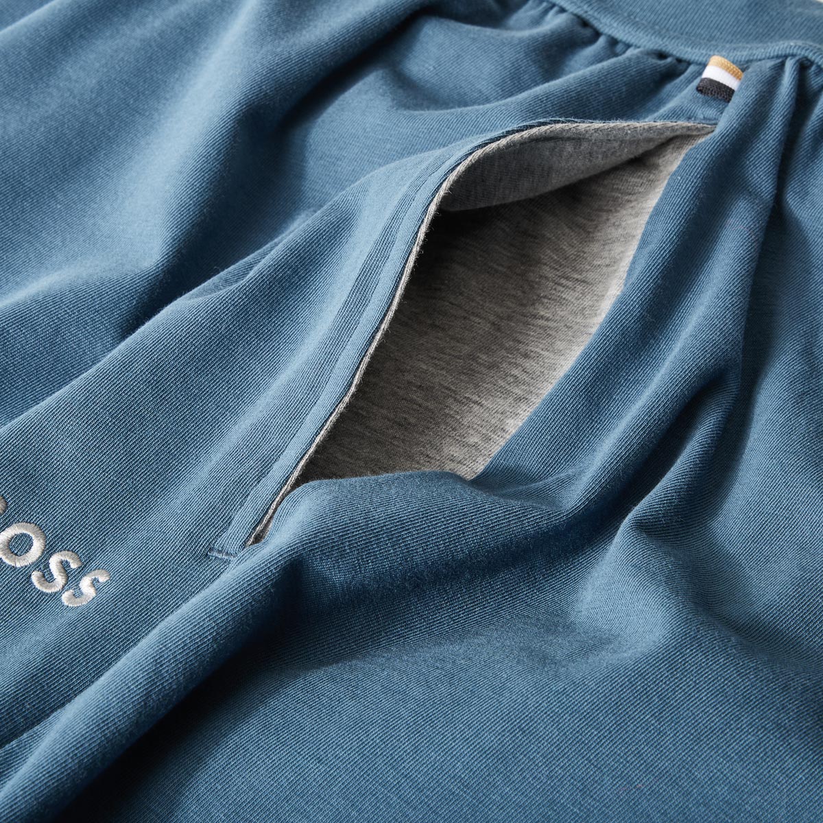BOSS Jogginghose mit Stretch blau