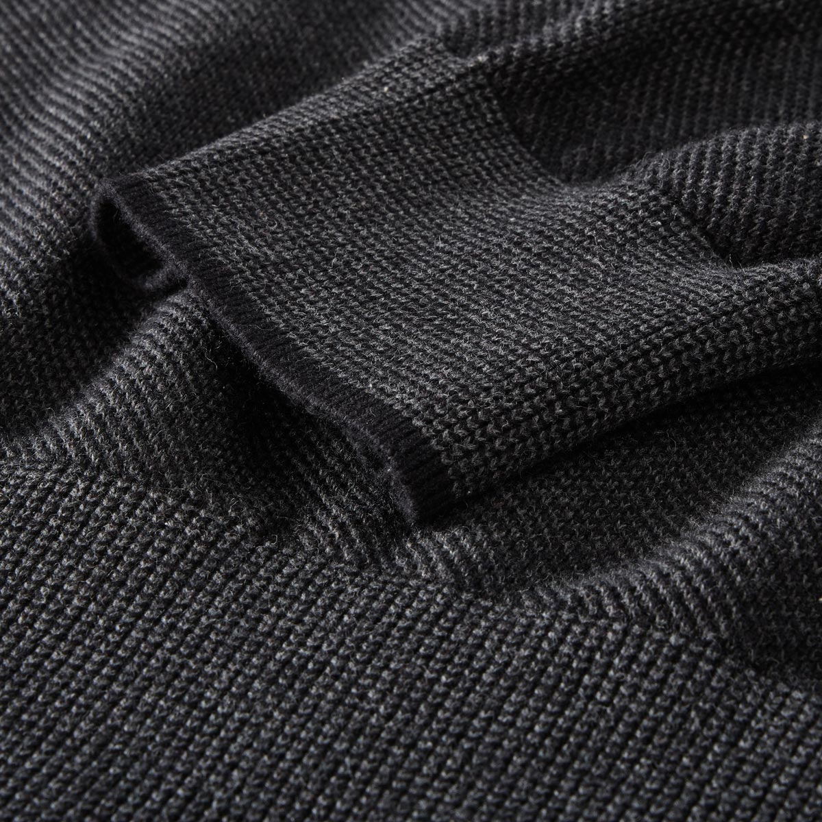 Lerros Feinstrickpullover aus Baumwolle schwarz