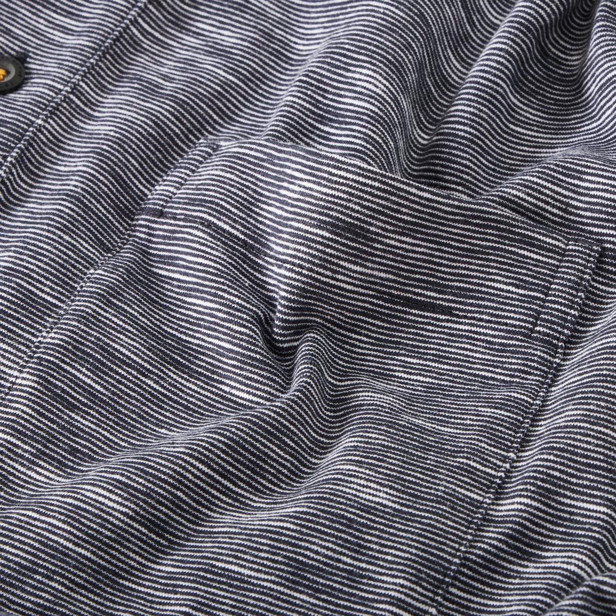 camel active T-Shirt mit Serafinokragen dunkelblau