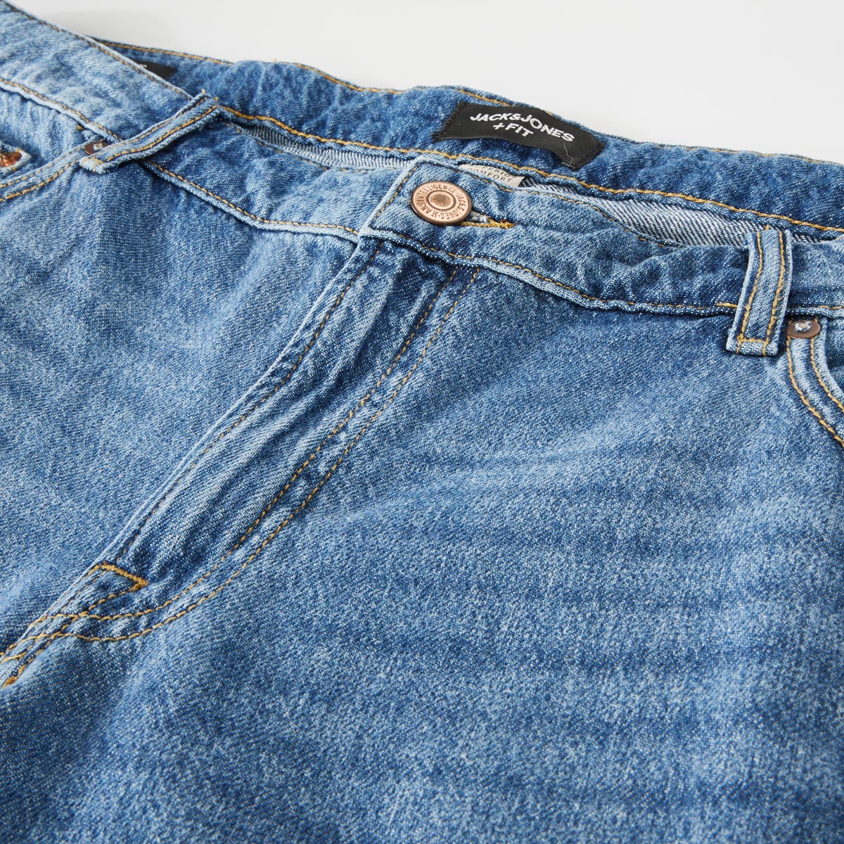 Jack&Jones 5-Pocket-Jeans "Chris", Regular Fit blau