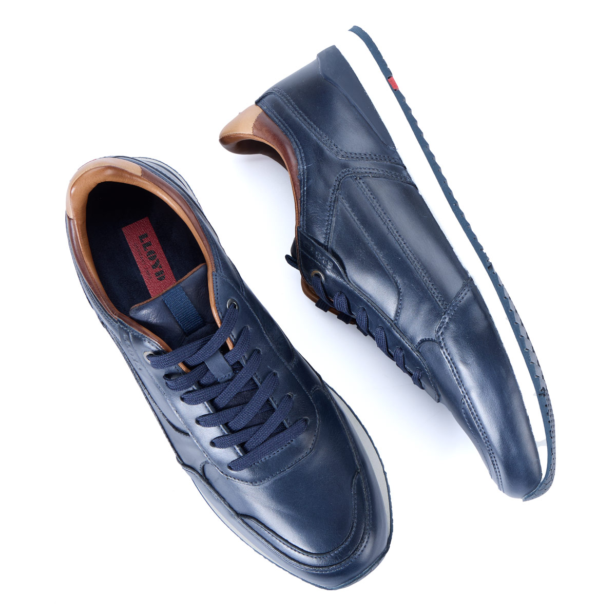 Lloyd Sneaker aus Leder dunkelblau