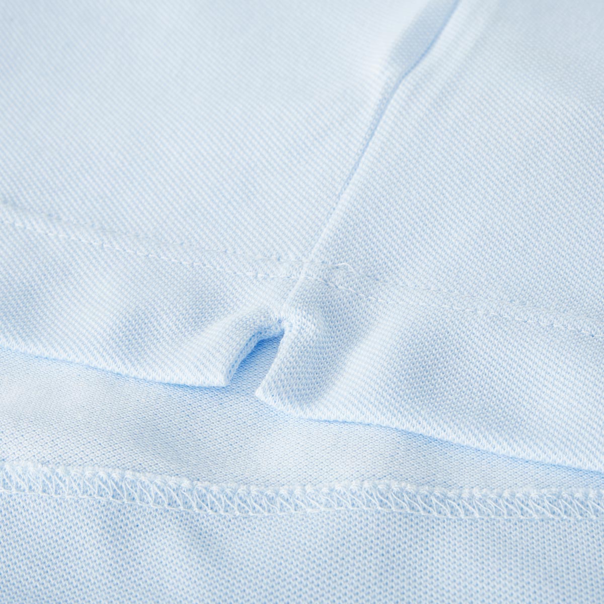 LACOSTE Poloshirt mit Elasthan lichtblau