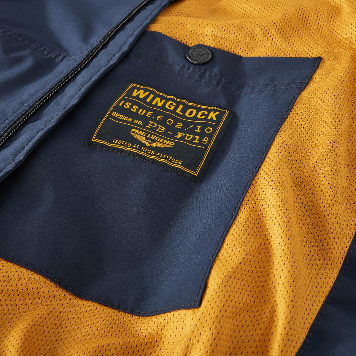 PME LEGEND Funktionsjacke "Winglock", wind- und wasserdicht dunkelblau