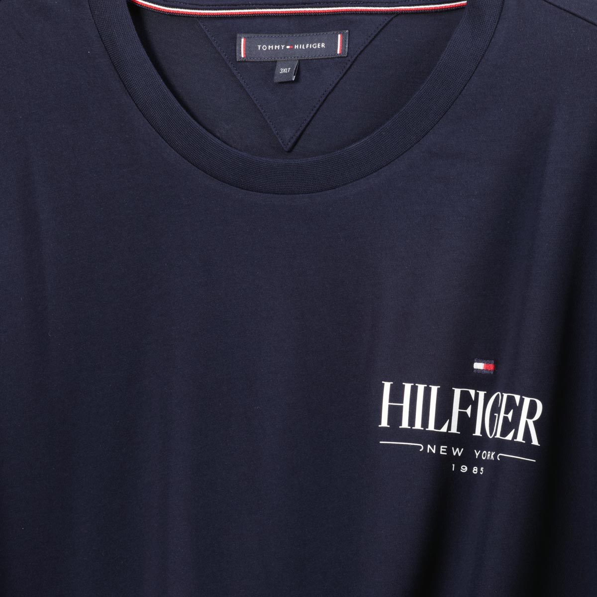 Tommy Hilfiger T-Shirt mit Label-Print marine
