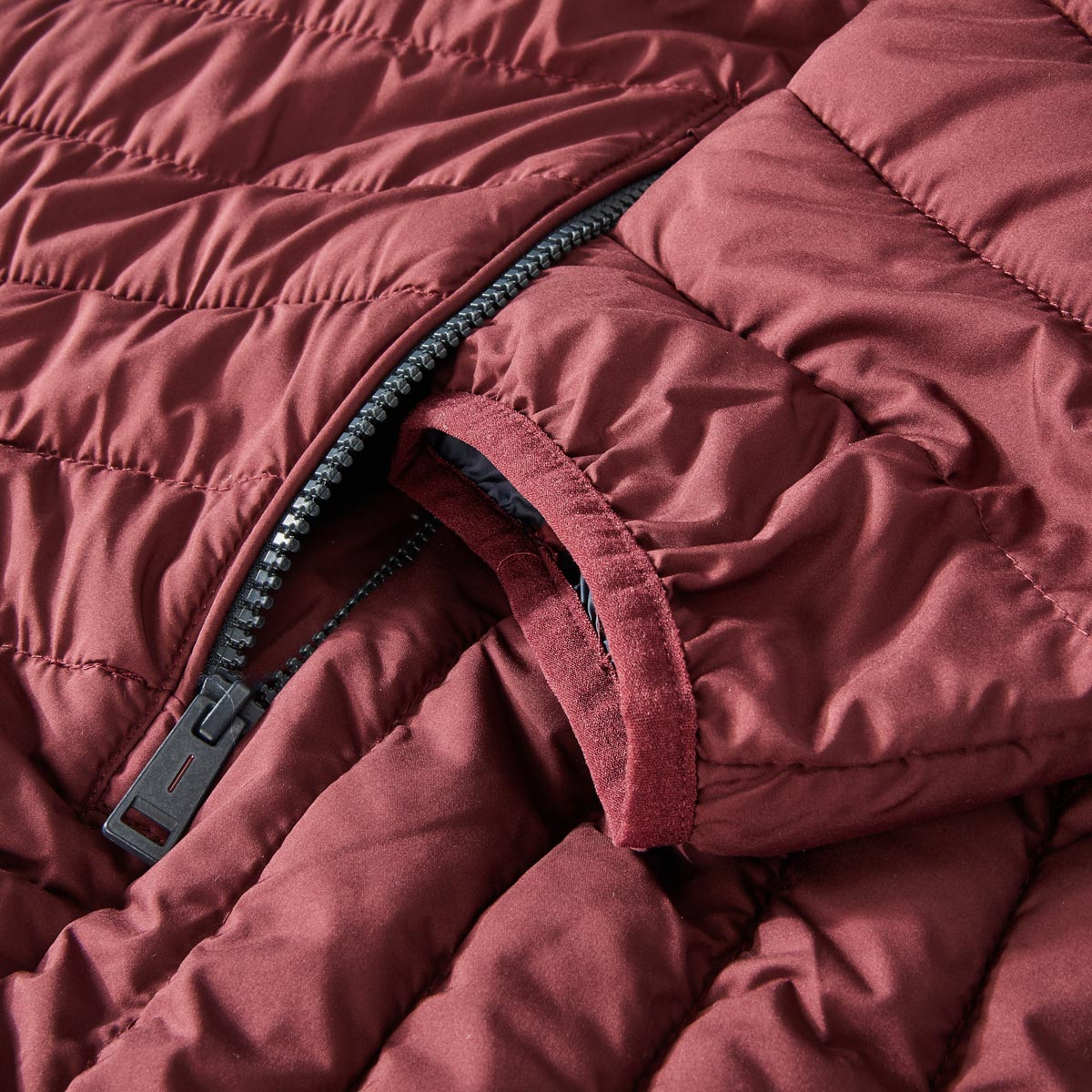 CASA MODA Steppjacke, wasser- und windabweisend rot