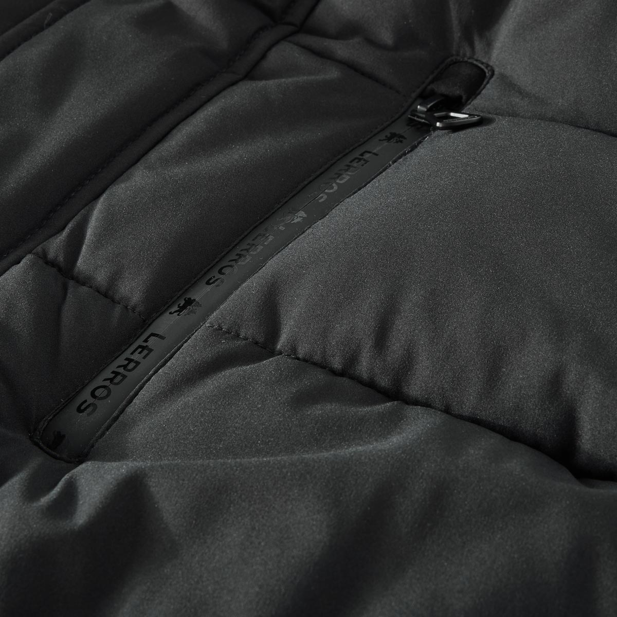 Lerros Wattierte Steppjacke, wind- und wasserabweisend schwarz