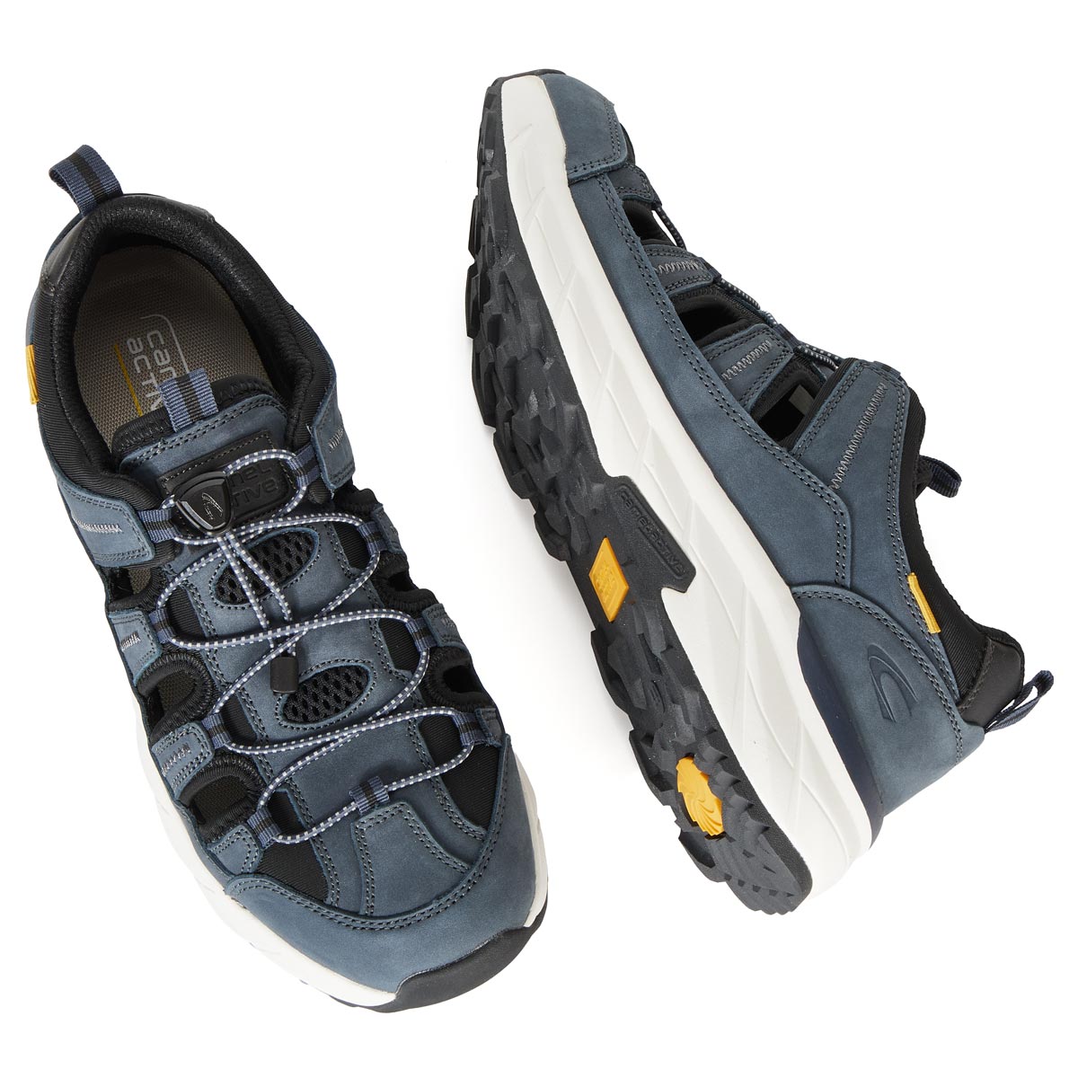 camel active Halbschuh mit Cut-Outs, extra leicht und luftig blau