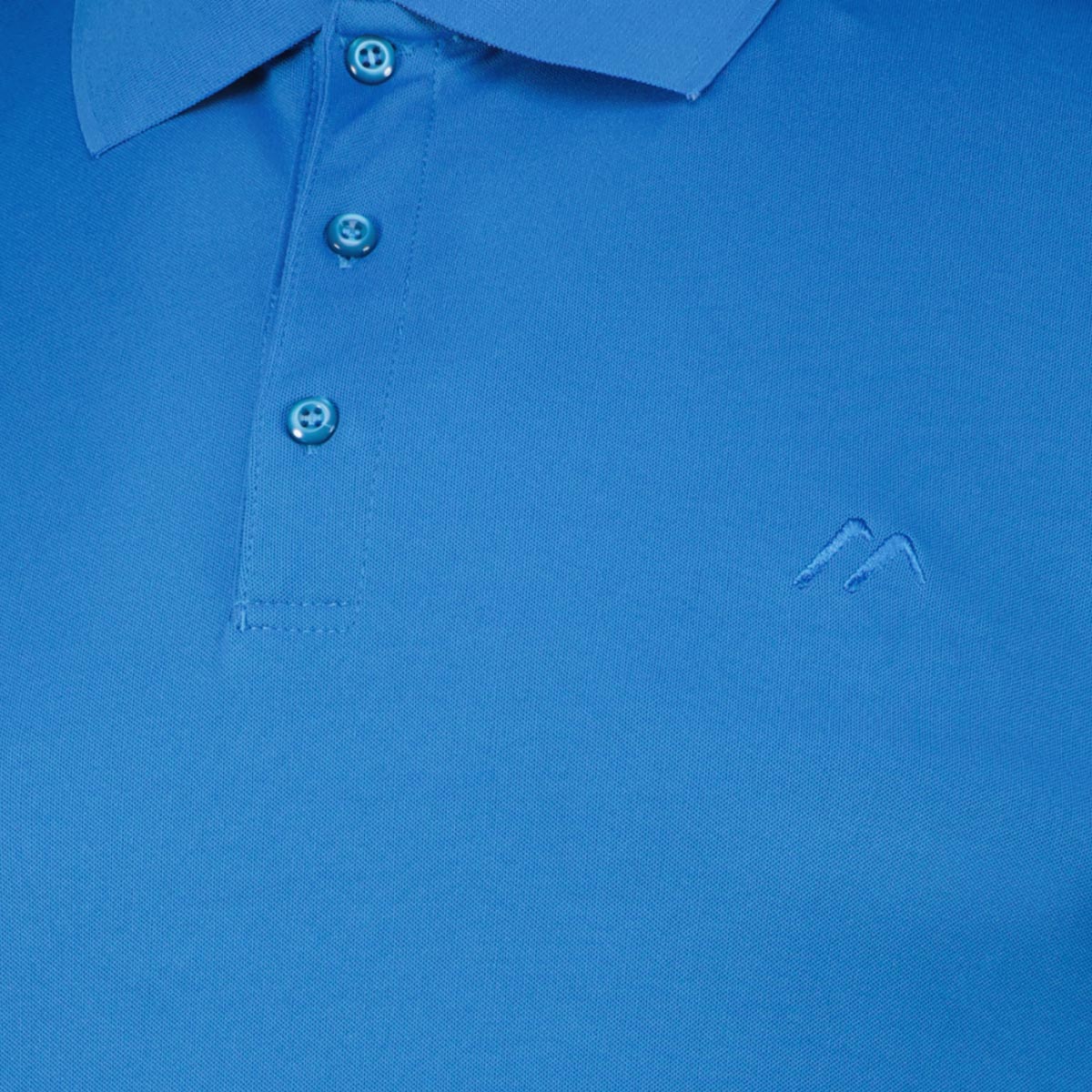 Maier Sports Funktions-Poloshirt, atmungsaktiv und schnelltrocknend royalblau