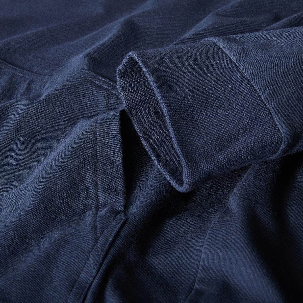 BOSS Sweatjacke mit Stretch dunkelblau