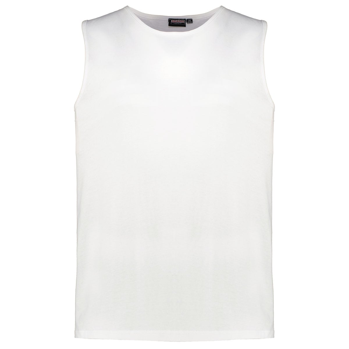 Adamo Tanktop Aus Baumwolle Farbe Weiß Größe, 5XL