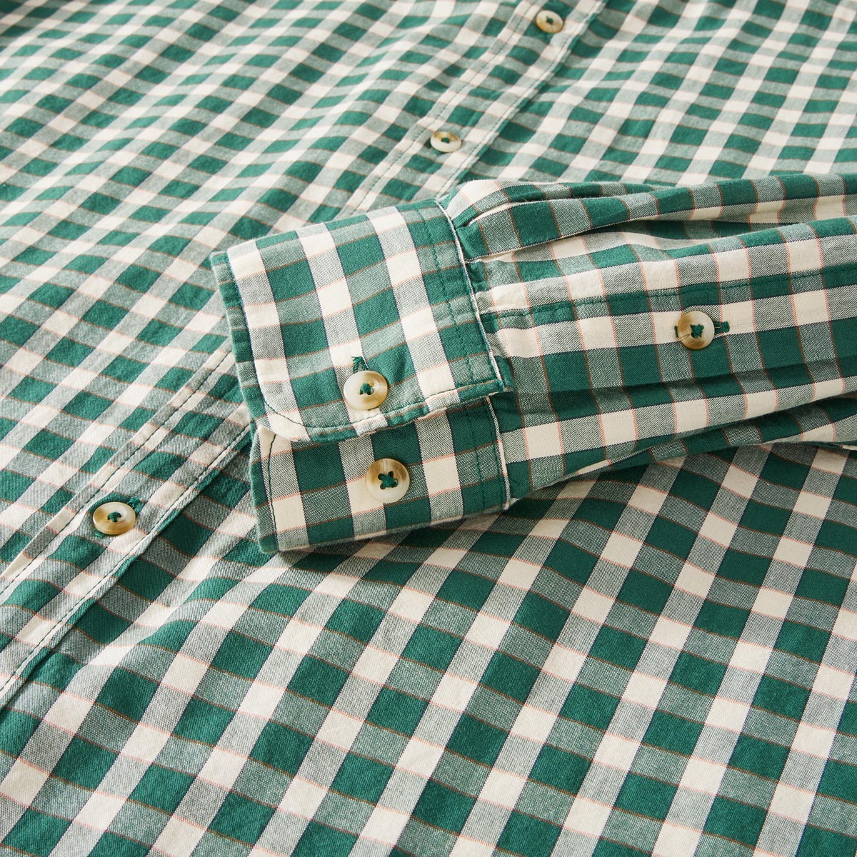 s.Oliver Kariertes Freizeithemd grün