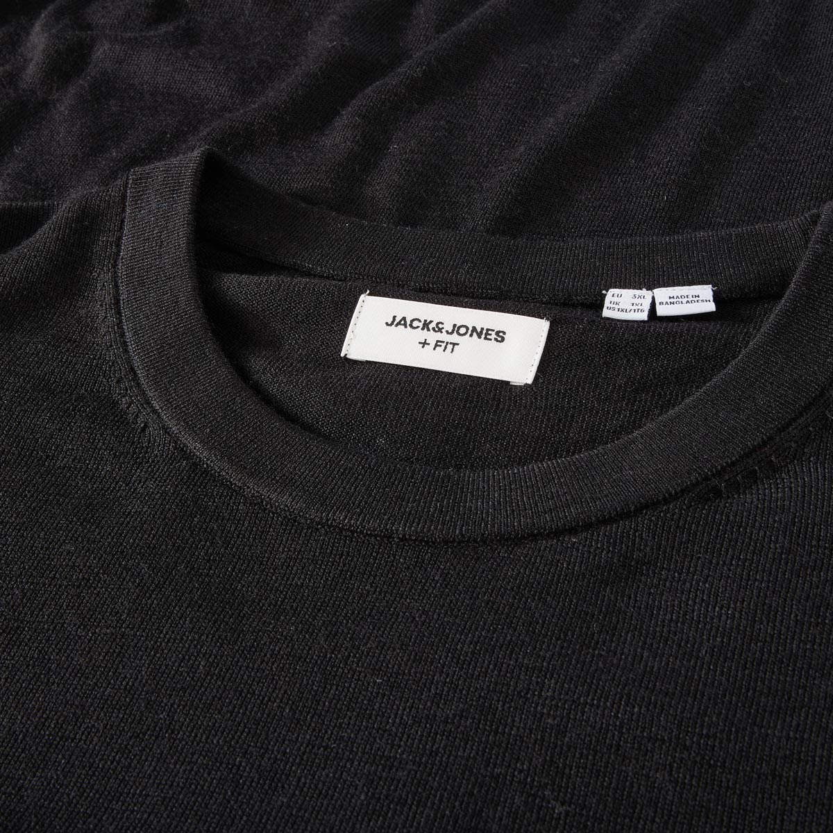 Jack&Jones Pullover aus Wolle schwarz