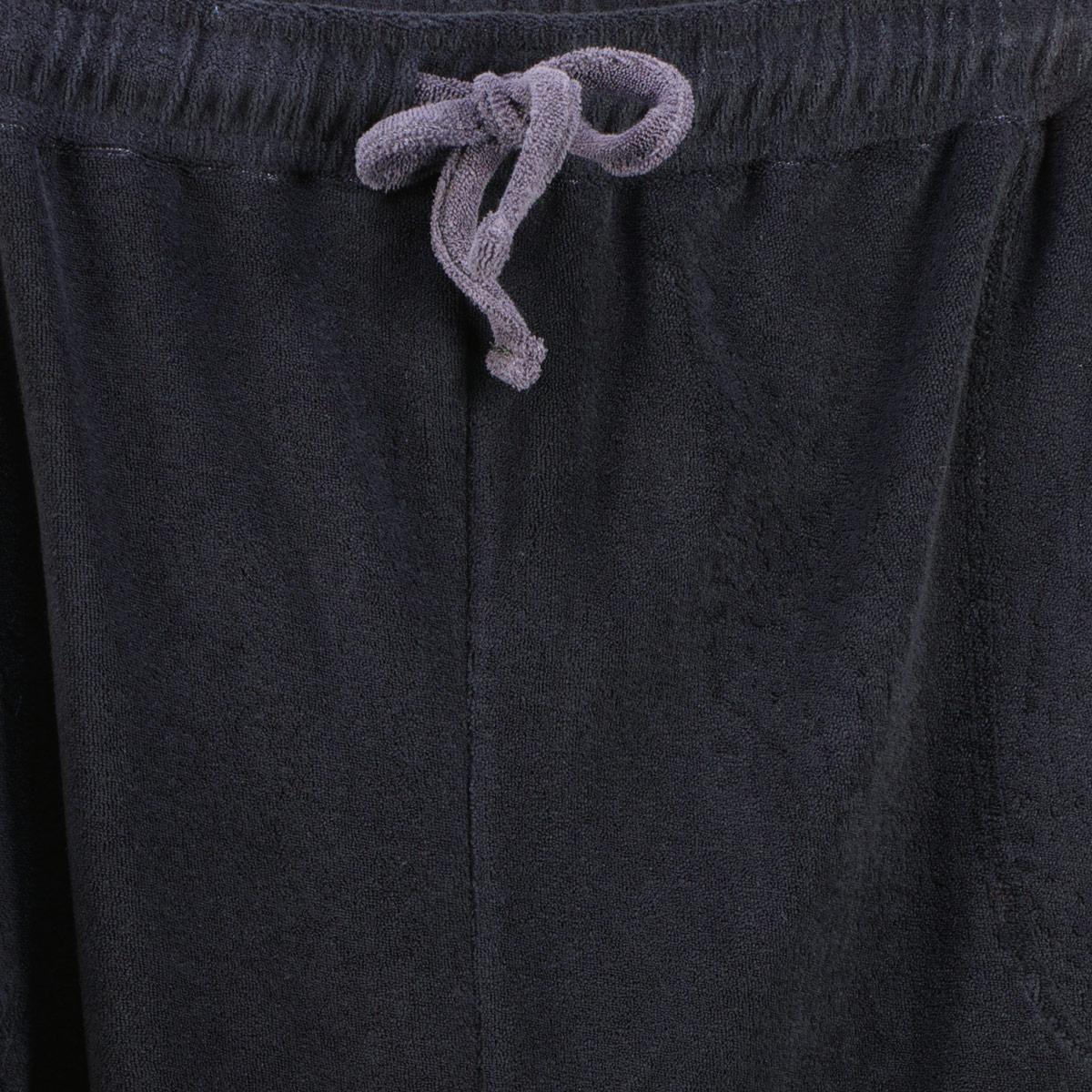 ADAMO Frottee-Shorts schwarz