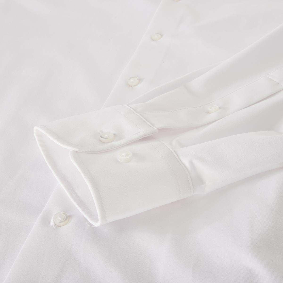 CASA MODA Businesshemd aus Stretch-Jersey weiß