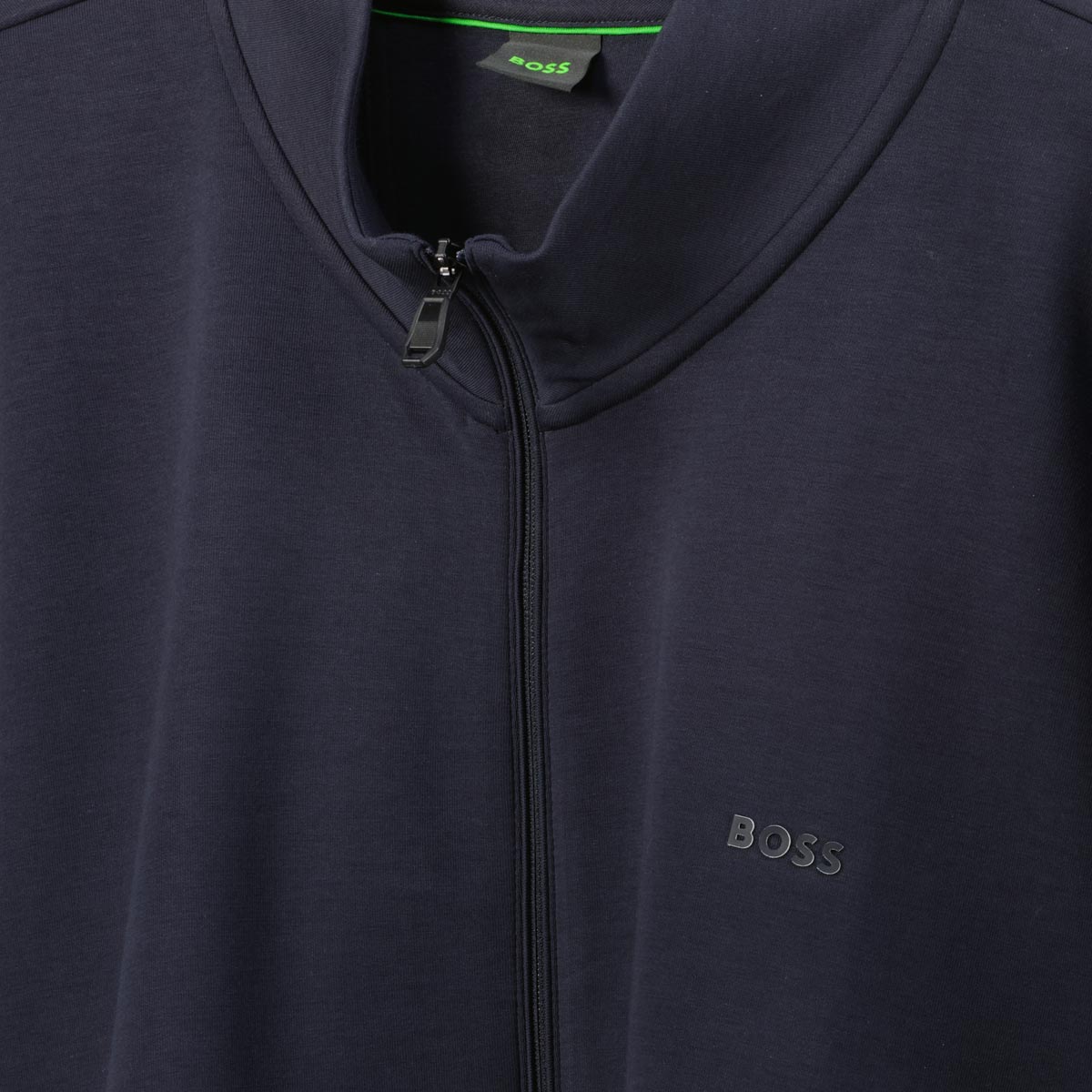 BOSS Sweatjacke mit Elasthan dunkelblau BOSS Sweatjacke mit Elasthan dunkelblau