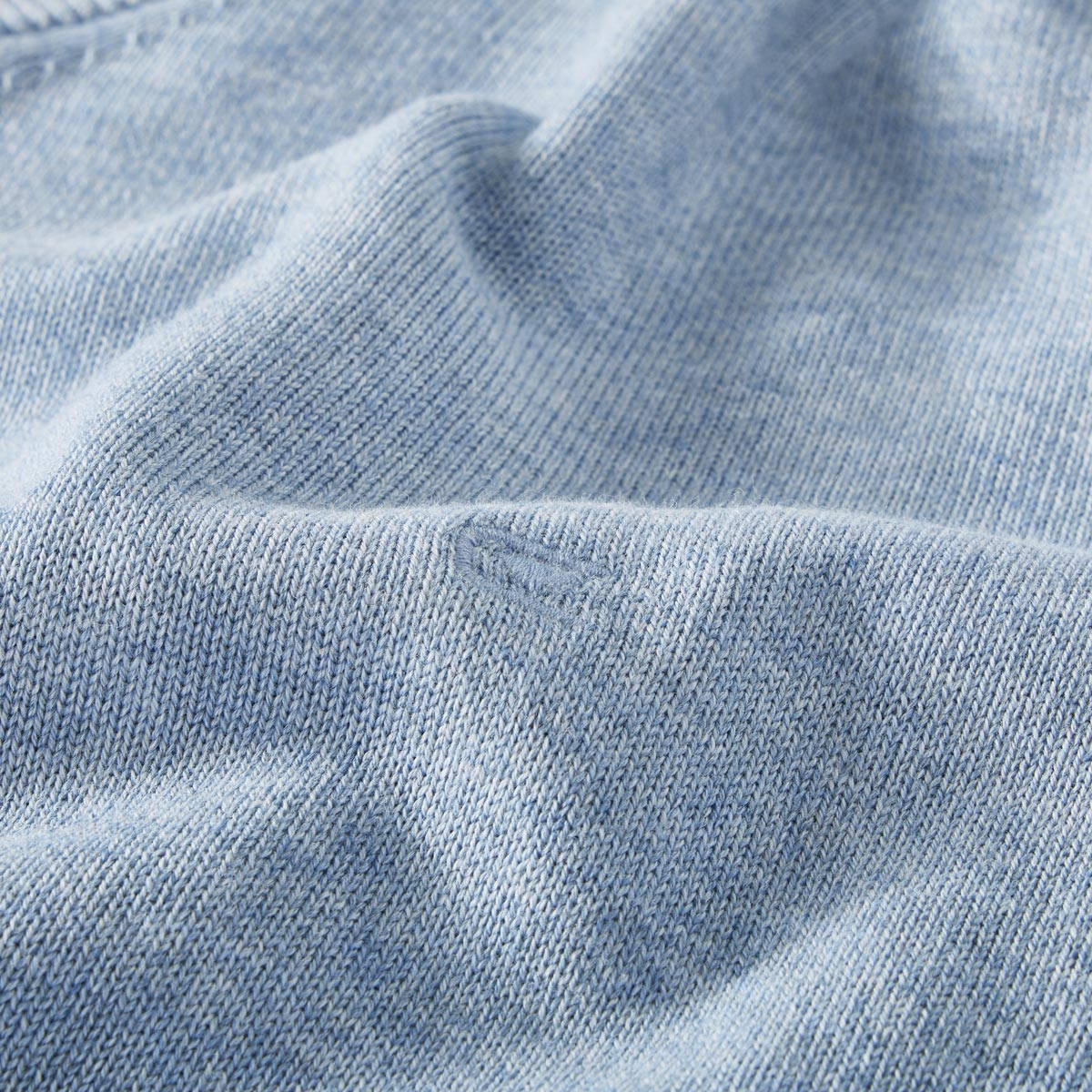 CASA MODA Feinstrickpullover aus Pima-Baumwolle blau