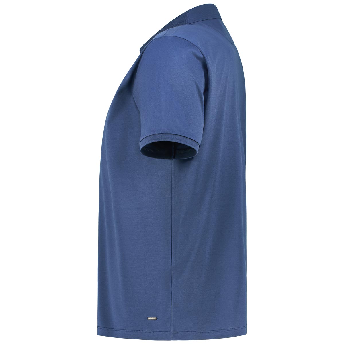 RAGMAN Poloshirt aus merzerisierter Baumwolle jeansblau