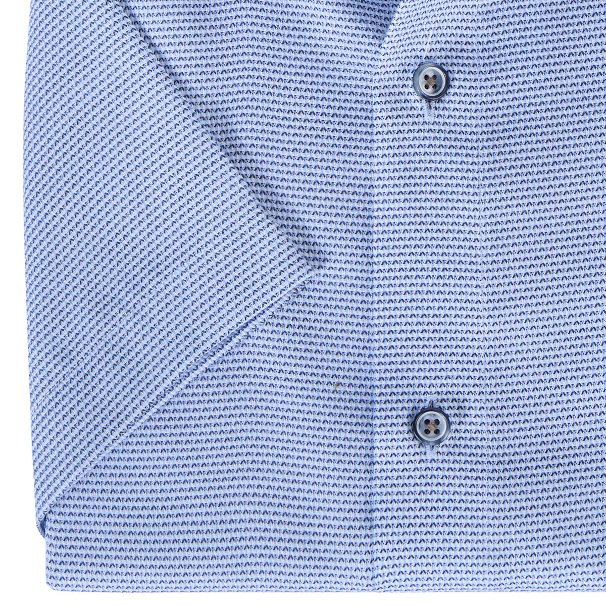 CASA MODA Businessehemd, kurzarm, bügelfrei blau