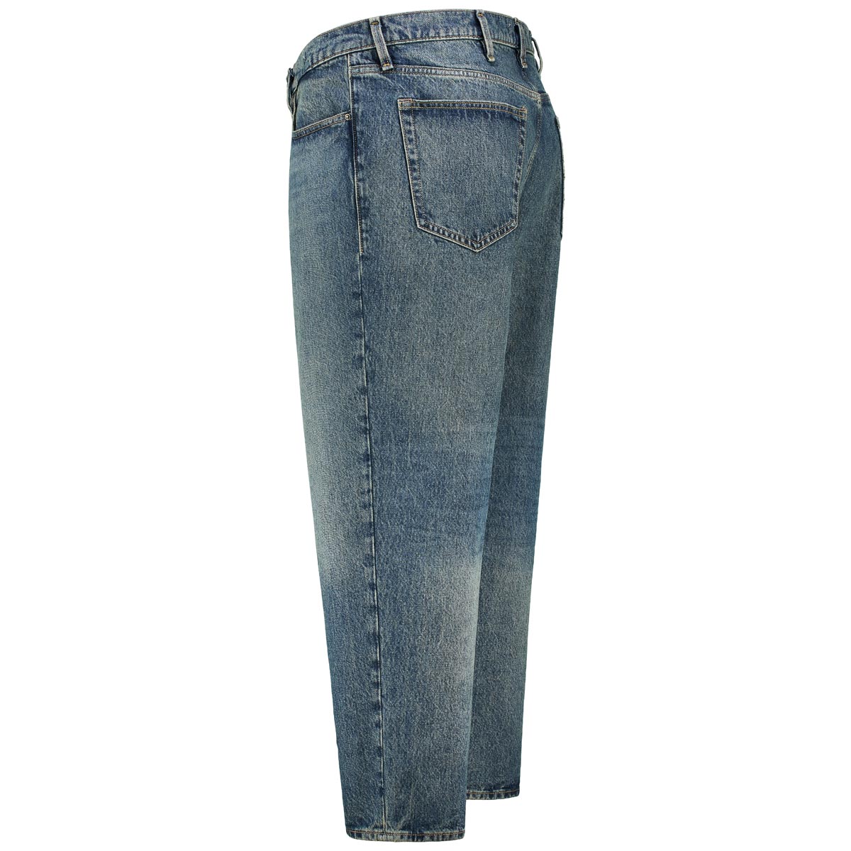 Jack&Jones 5-Pocket-Jeans, Loose Fit jeansblau