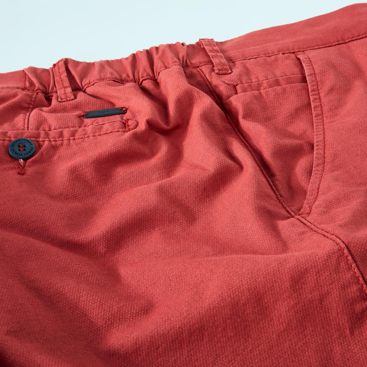 Eurex by Brax Stretch-Chino "Joe", Tapered Fit dunkelrot