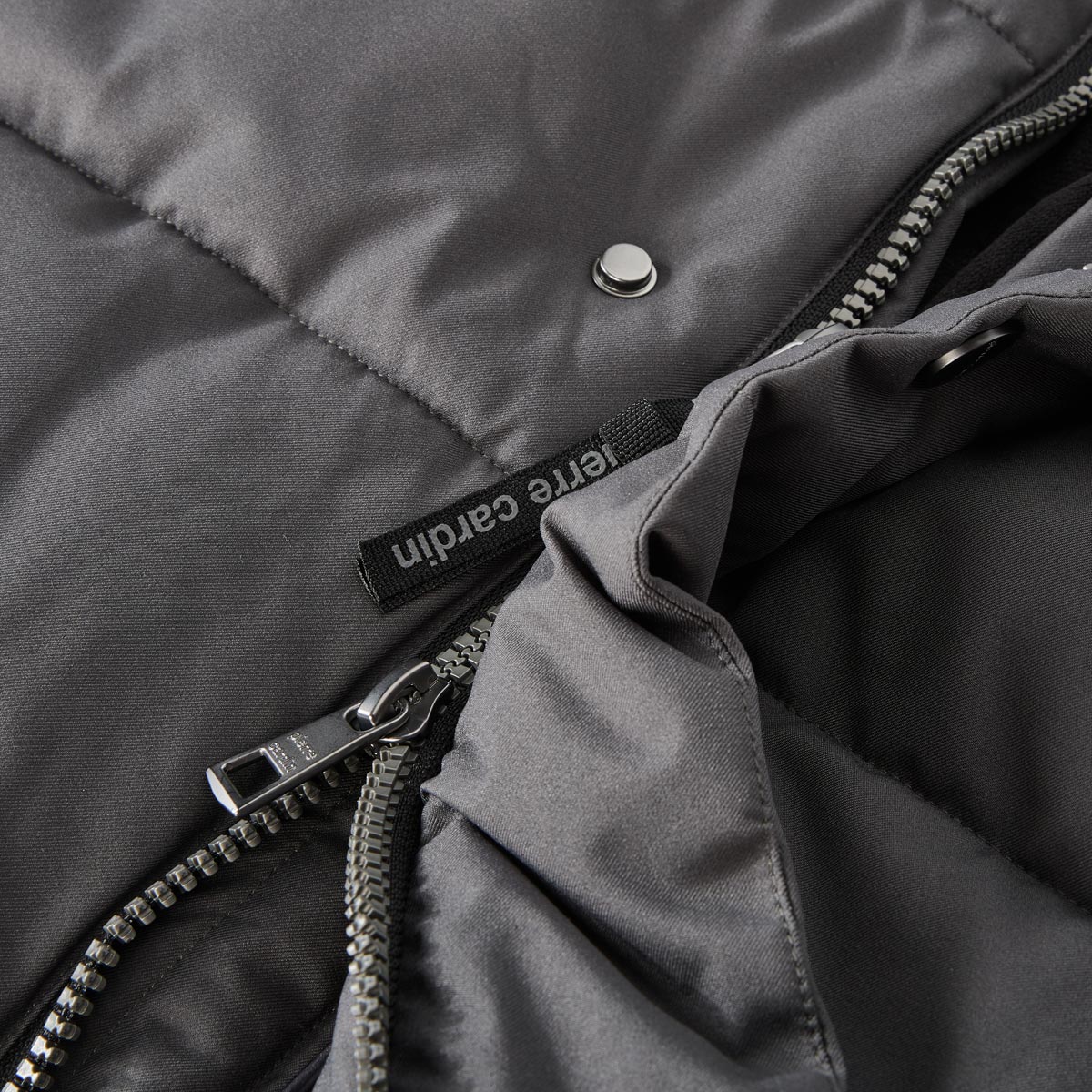 Pierre Cardin Parka, wind- und wasserdicht grau