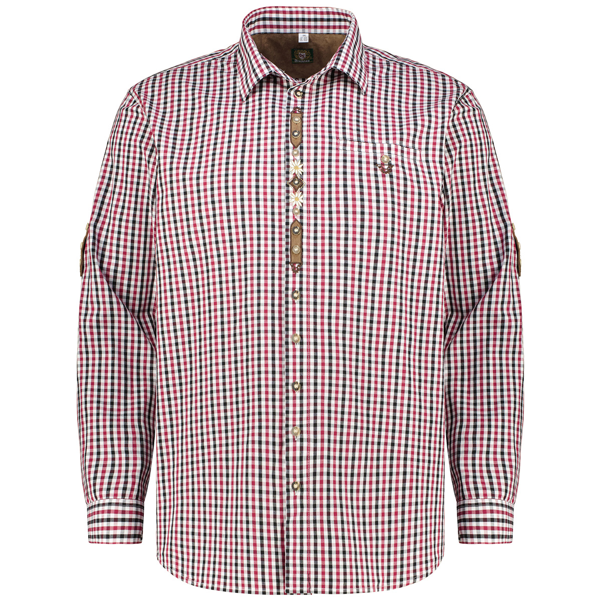 Trachtenhemd mit Krempelärmeln Trachtenhemd mit Krempelärmeln