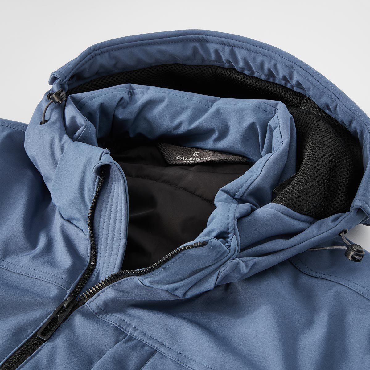 CASA MODA Winterparka mit Stretch blau