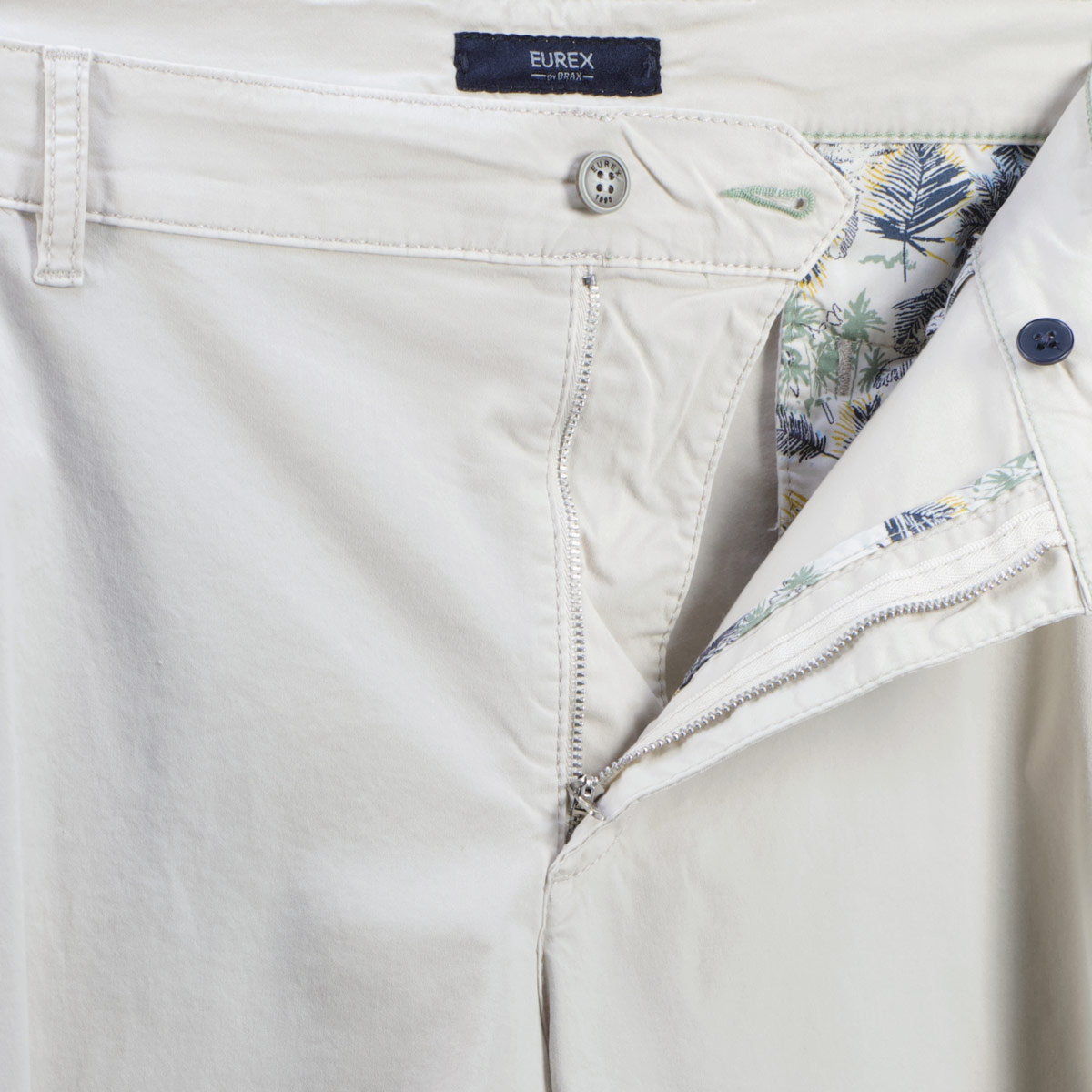 Eurex by Brax Chino-Shorts mit Stretch kitt